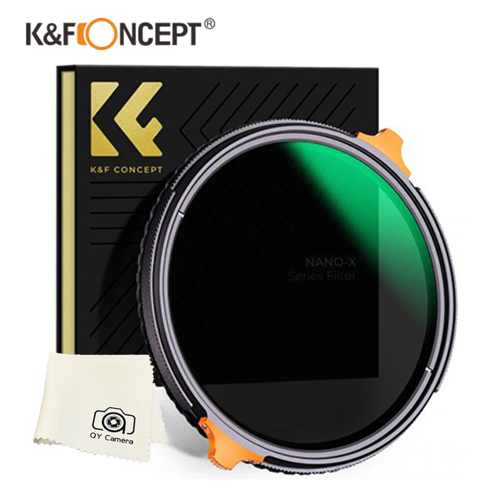 

K&F Concept 67mm Variable ND CPL Multifunction Filter 58mm 82mm ND4 ND64 Circular Polarizer Filter 49mm 52mm 55mm 77mm 62mm 72mm