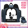 Disney Mickey Minnie Mama Backpack Schoolbag Children's Backpack For Grade A Backpack That Infants Can Sit On Multifunctional 1