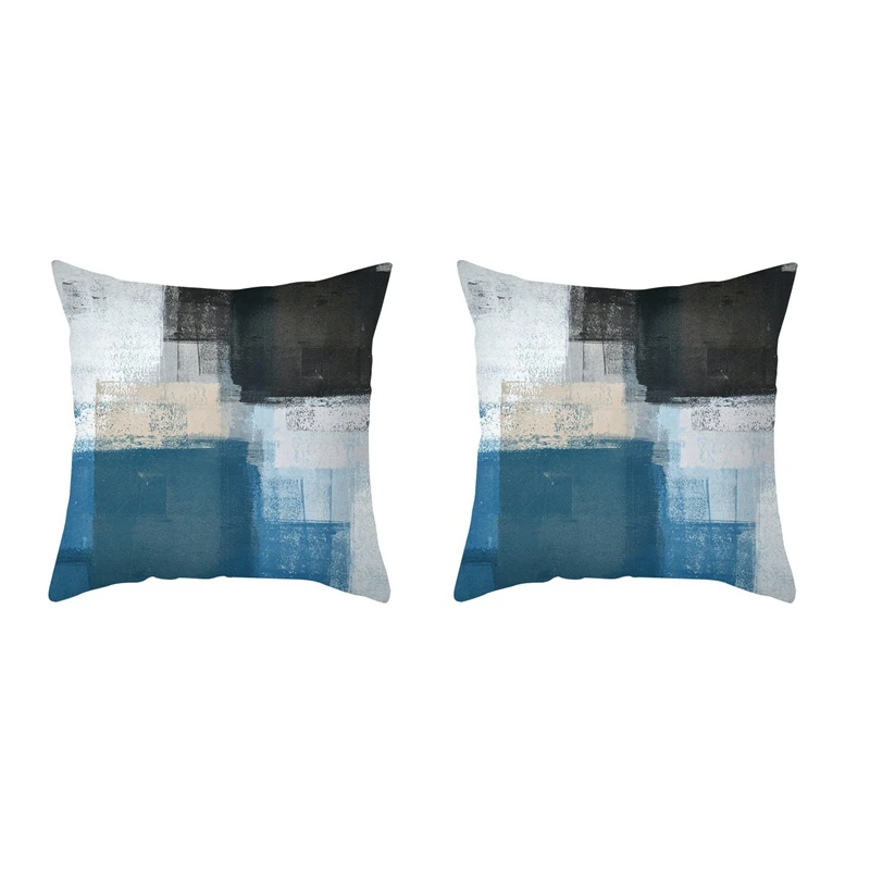 

Homeware Sofa Pillow Cover Abstract Peach Skin Pillow Cover Watercolor Print Cushion Cover 31
