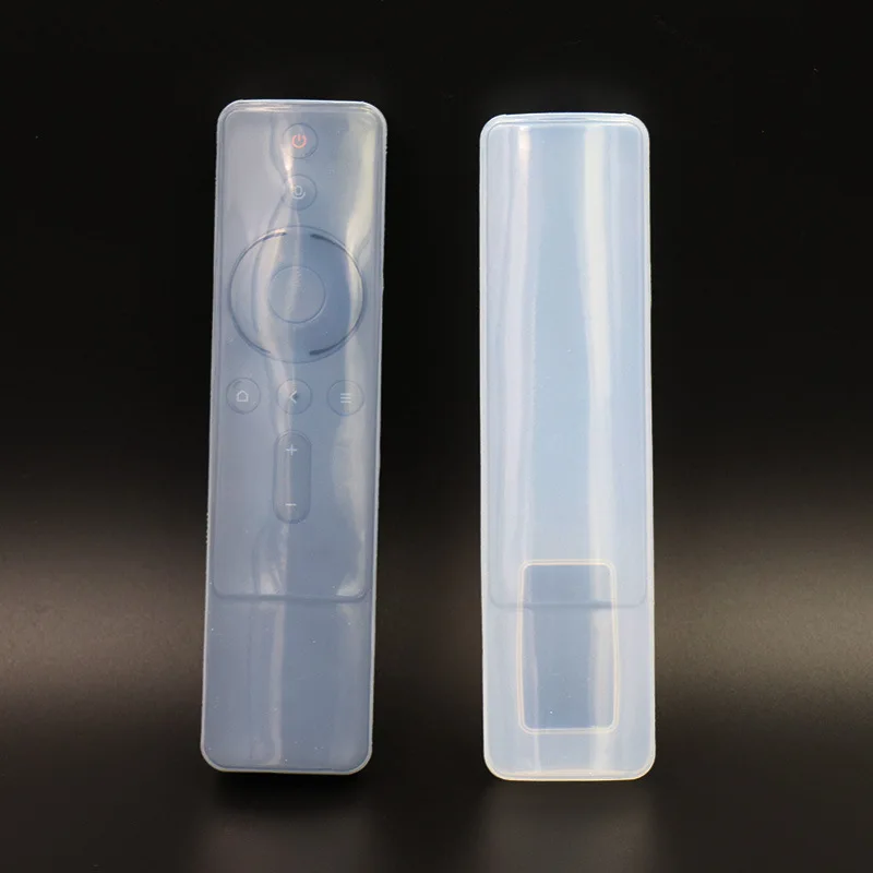 Silicone Remote Case Silicone Remote Cover Silicone Remote Sleeve Remote Controller Cover Silicone Case Protector Silicone TV Box Sleeve 1pc Anti-Fall Remote Control Cover for Xiaomi TV 4 Box Silicone Sheath Remote Control Case Dustproof Protective Case