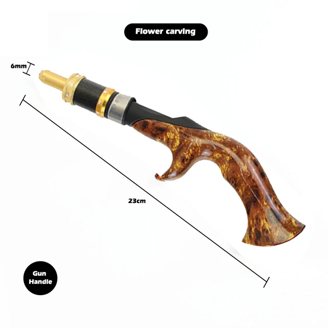 Ice Fishing Rod Handlebar 6mm Interface Winter Fishing Rod Lure Raft