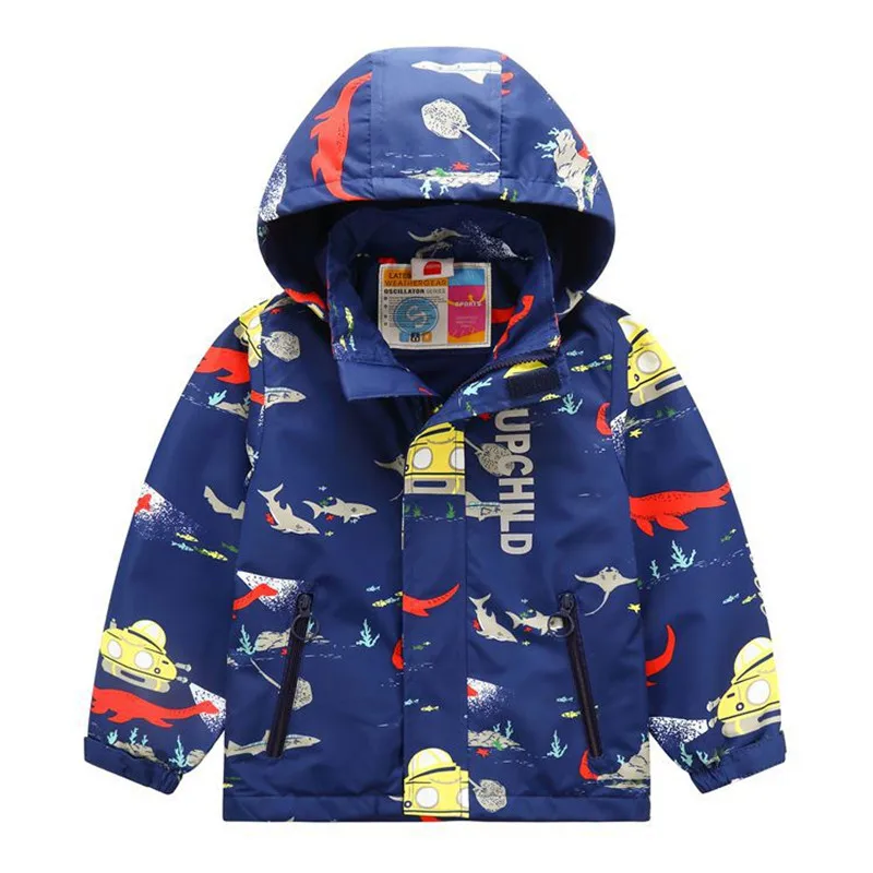 

2024 Spring Autumn Kids Hiking Jacket With Detachable Hat Outdoor Sport Children Polar Fleece Windbreaker Boys Outerwear Coats