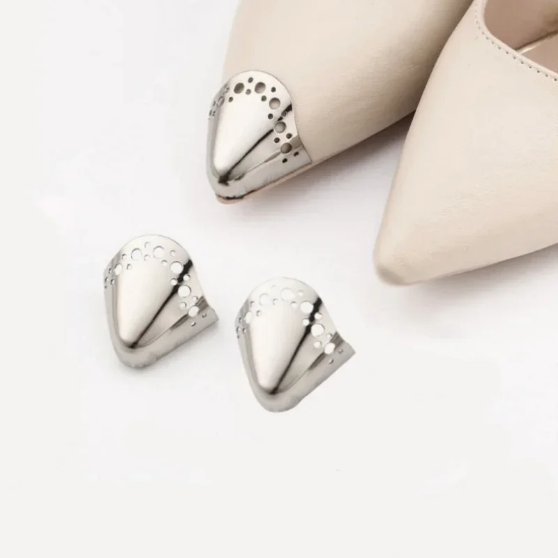 Women's High Heel Metal Toe Cap Protector and Concealer