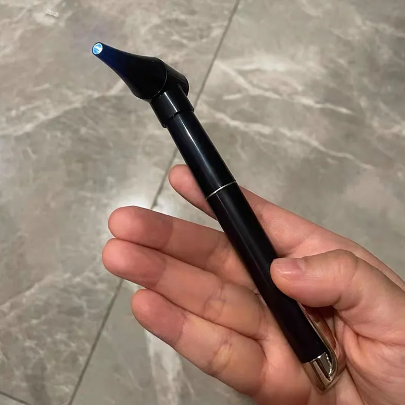 Baby Ear Care Observation Otoscope Pen Kit 5 Speculum Magnifying Glass LED Light Flashlight Ear Care Kits for Children Adults