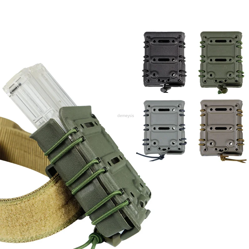

7.62mm Hunting Shooting Pouches Carrier Molle Military Tactical Mag Pouches Durable Airsoft Waist Belt Magazine Pouch