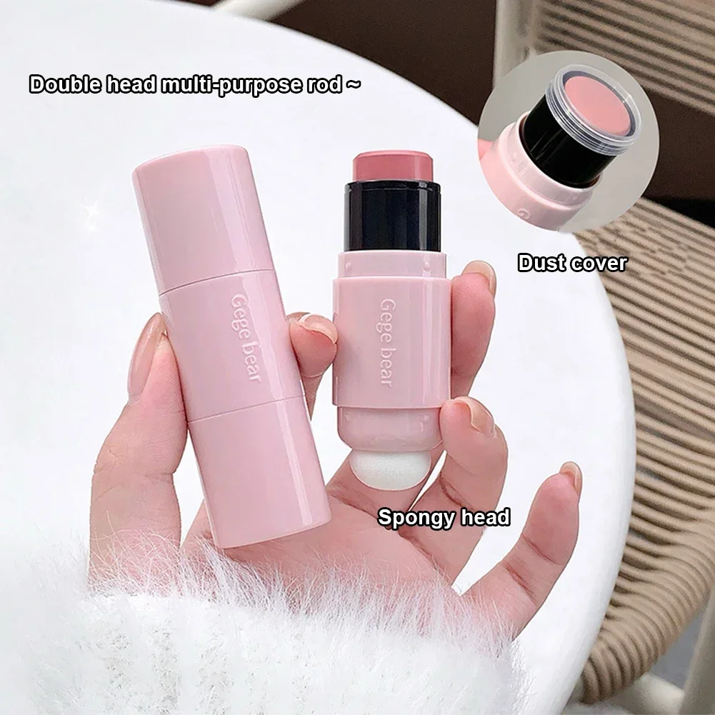 Blusher GLAZED MULTI-PURPOSE STICK Long-lasting SATIN Blush for Eyes and Cheeks Original Real Makeup Cosmetics 5