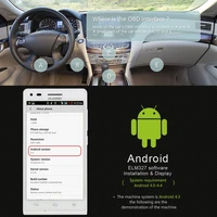 OBD2 Car Diagnostic Tool Scanner Bluetooth ELM327 OBDII Auto Diagnostic Tool ELM327 V2.1 OBD2 Code Reader for Android - Image 2