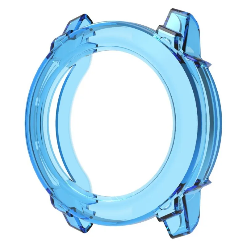 Premium Soft TPU Protective Case - Hollow Frame Cover for Garmin Instinct 3 Watch