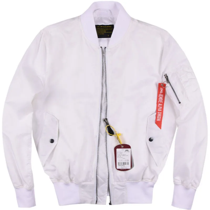 Alpha Martin Spring Autumn Flight Pilot Bomber Jacket Men MA-1 Classic Jacket Male Casual Baseball Coat Tactical Outerwear 5