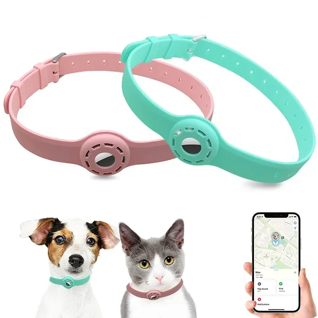 New Silicone Anti-Lost Pet Cat Collar For The Apple Airtag Protective Tracker Anti Lost Positioning Collar Adjustable Pet Collar New Silicone Anti-Lost Pet Cat Collar For The Apple Airtag Protective Tracker Anti Lost Positioning Collar Adjustable Pet Collar