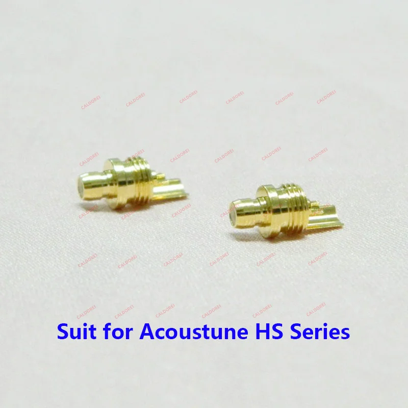 1Pair Beryllium Copper Center Pin Earphone Male Plug DIY 1Pair Beryllium Copper Center Pin Earphone Male Plug DIY