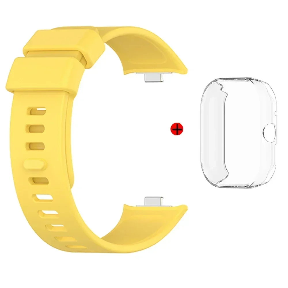 Silicone Strap with Protective Case
