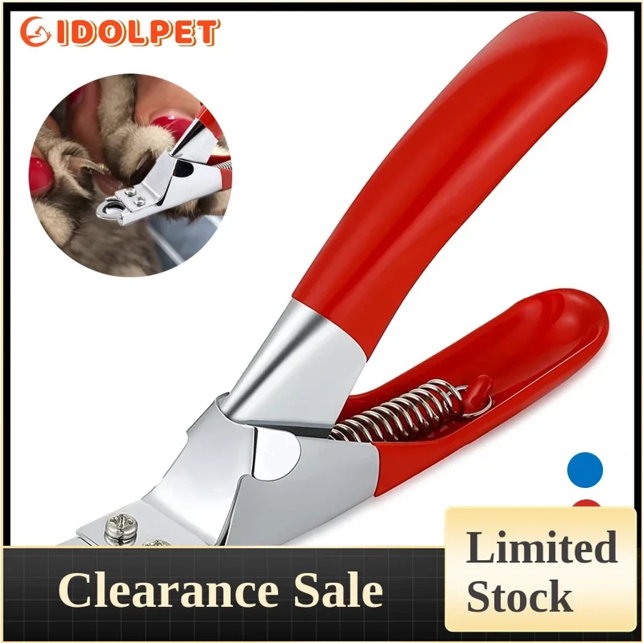 Pet Nail Clipper Stainless Steel Pet Toes Cutter Scissor Grooming Tool for Dog Puppy Cat Kitten Rabbit Bunny Bird Hamster