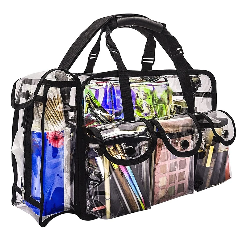 

Men's Women's Cosmetic Bag Transparent Waterproof Large-Capacity Lipstick Toiletries Skin Care Products Organizer Makeup Bag