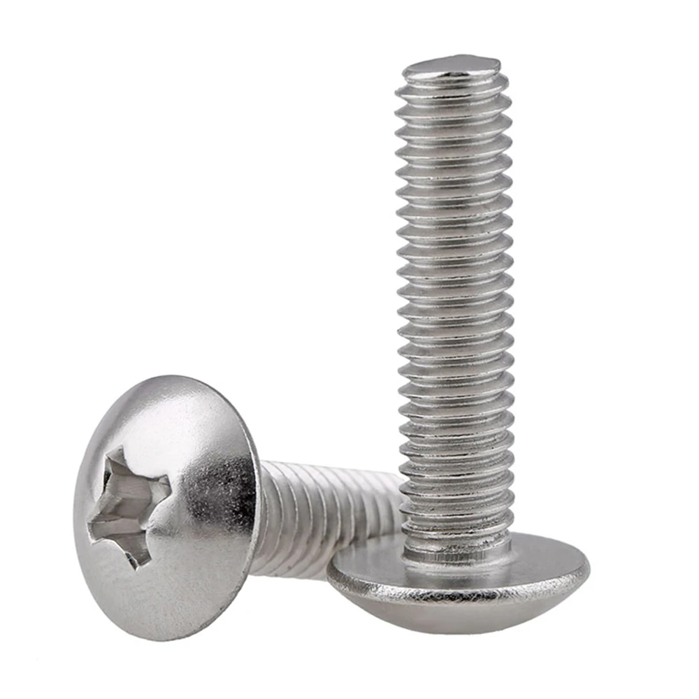  Tornillo de madera con cabeza plana cruzada M3 M4 M5 M6  Tornillos Phillips de acero al carbono chapado en zinc, tornillo de madera  (10-50 piezas) (longitud 0.787 in, tamaño: M4 20