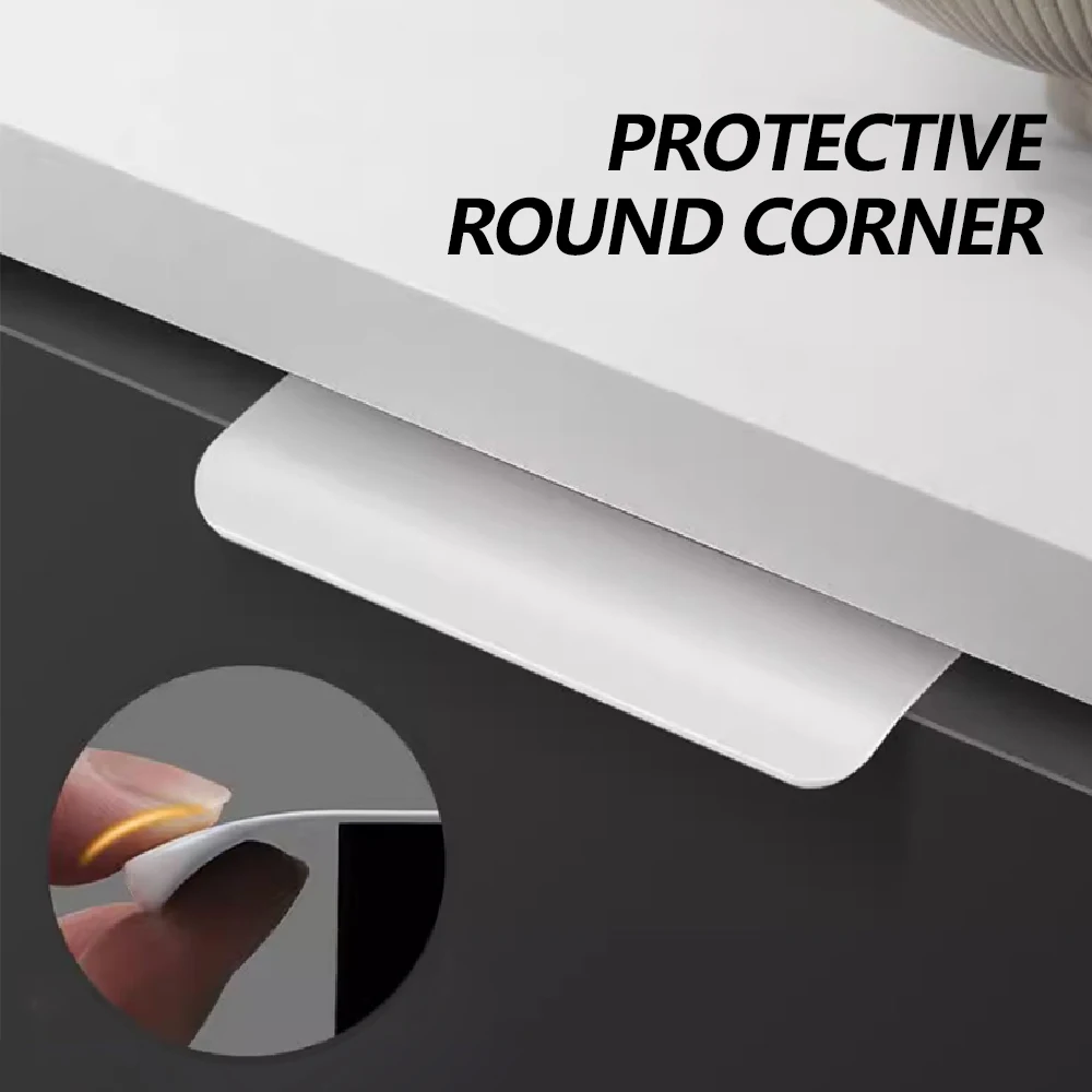 Kitchen Cabinet Handles Hidden Handles Drawer Knob Cupboard Door Handle Hardware for Furniture Wardrobe Aluminum Alloy