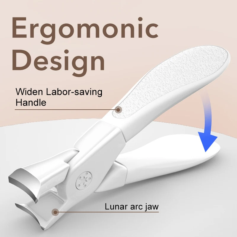 Wide Jaw Nail Clippers for Thick Nails
