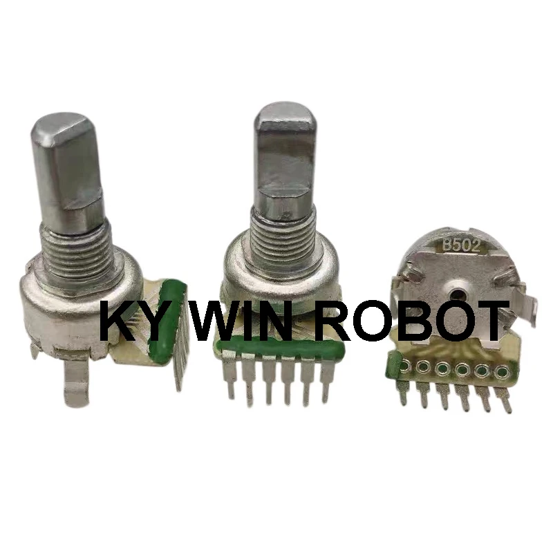 1 Stück/Los 100% ALPS M200 Computerlautsprecher mit Kabelsteuerung zur Lautstärkeregelung, Kohlefilm-Potentiometer D-Achse B502 IC Electron