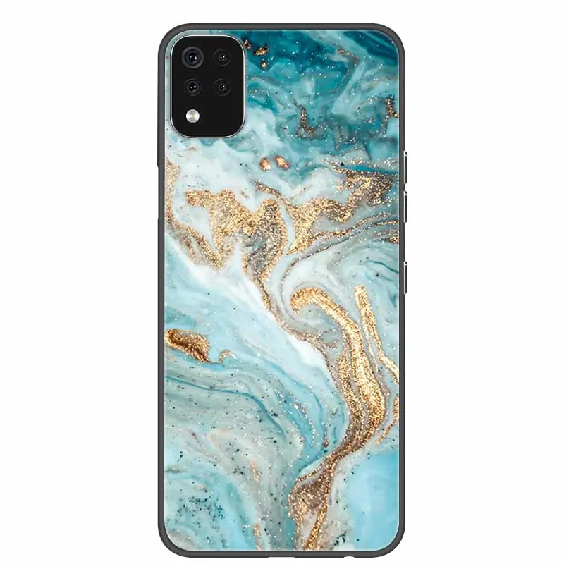 BAIDIYU Cover Per LG K42: Custodia Sottile Paraurti In TPU Antiurto E Antigraffio - Colore Nero - 2