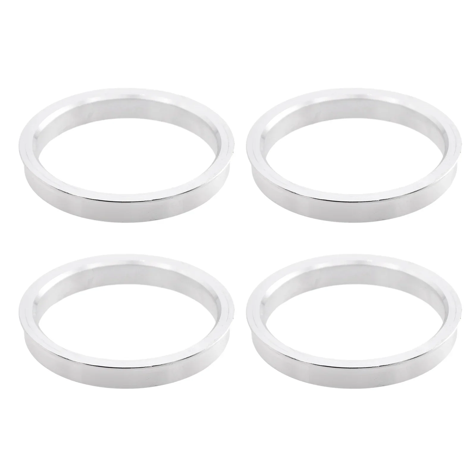 Achieve Optimal Centering 4pc Aluminum Hub Centric Rings 64 1mm Car To 73 1mm Wheel Bore Heat Resistant Stable Performance
