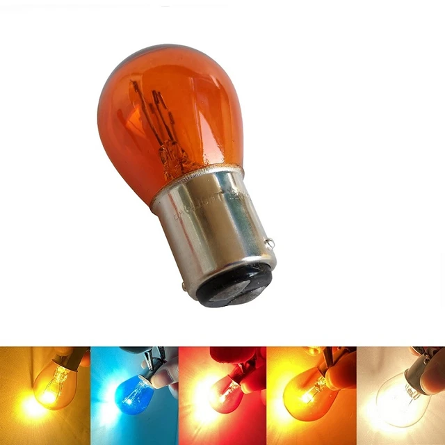 382 Led Orange Amber 1156 Ba15s Car P21w Turn Indicator Light Lamp Bulbs 12v