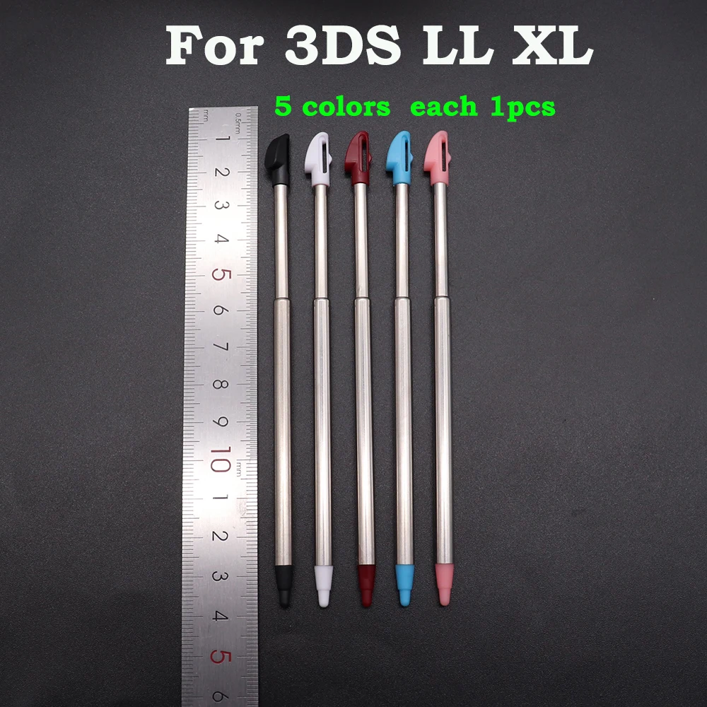 Plastic Stylus Touch Pen For 2DS 3DS XL LL New 2DS XL New 3DS Wii Metal Telescopic Stylus For DS Lite NDS NDSL NDSi stylus pen touch pen