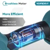 45mm Brushless Electric Pruner 4 Gears Cordless Handheld Orchard Shrub Pruning Tree Branches Cutter For Makita 18V Battery 4
