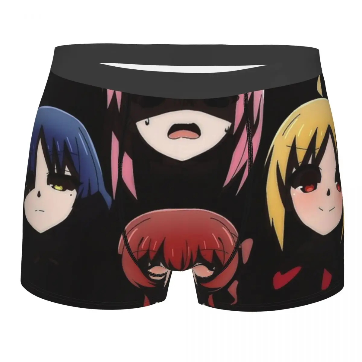

Four Face BOCCHI THE ROCK Underpants Cotton Panties Men's Underwear Sexy Shorts Boxer Briefs