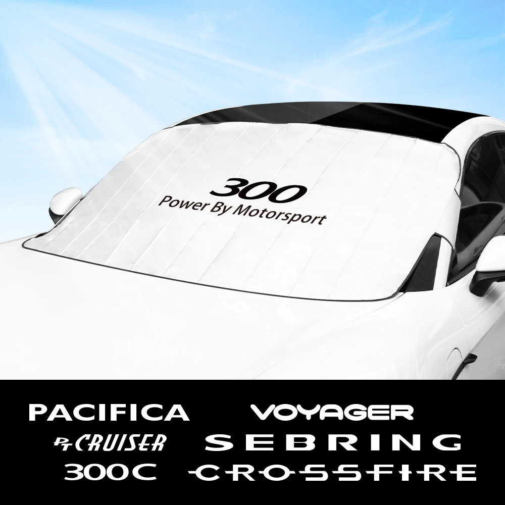 자동차 앞 유리 차양 커버, 크라이슬러 300 300C PT 크루저, 세브링, 퍼시피카, 2004 크로스파이어, 자동차 액세서리