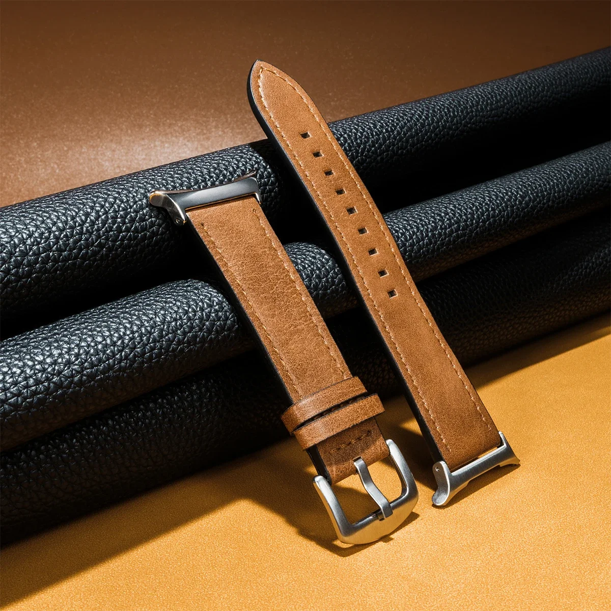 Premium No-Gap Leather Strap Wristband - Quick Business Band Bracelet