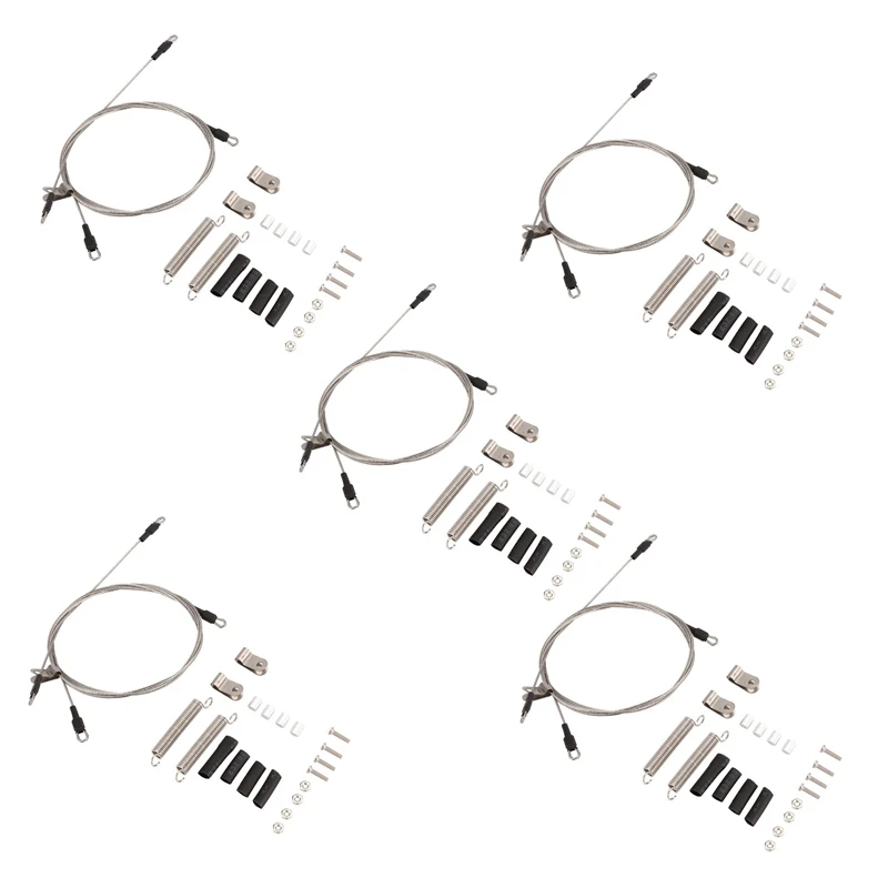 

5-кратный Радиоуправляемый автомобиль, Модифицированная деталь, стальной трос для 1/10 Rc Crawler Traxxas Trx-4 Trx4 Axial Scx10 D90 D110-Drop Ship