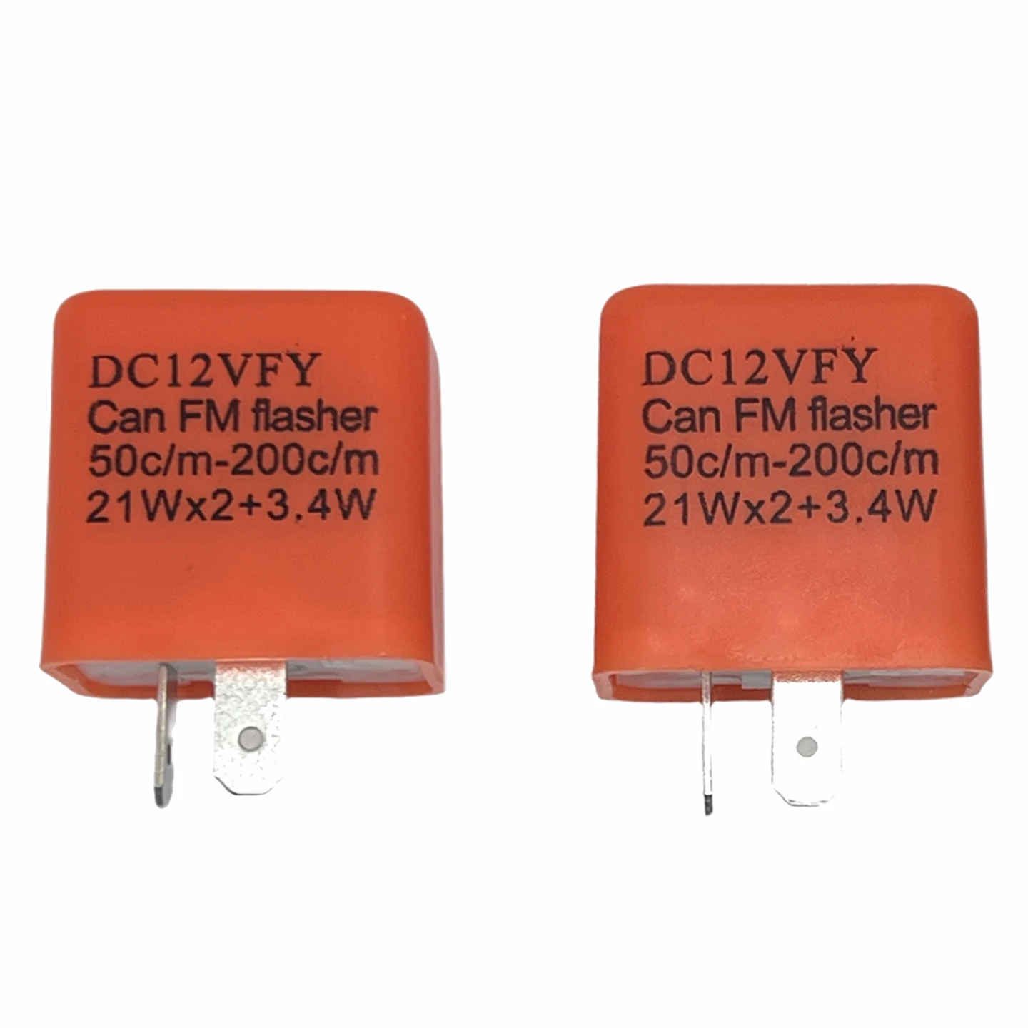2Pin Motorcycle LED Flasher Relay Adjustable Frequency Turn Signal Blinker Indicator Flasher Relays For Motorbike Accessories