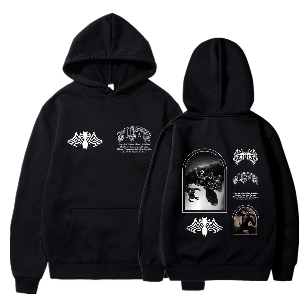 Mens Hoodies Fashion Warm Sweatshirt Graphical Print Hip Hop Hoodies Casual Pullovers Streetwear Spring Autumn New Hoody