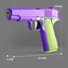 3D Printed M1911 Shell Ejection Gun Pistol Model Gravity Straight Jump Toys Gun Non-Firing Kids Stress Relief Toy Christmas Gift 5