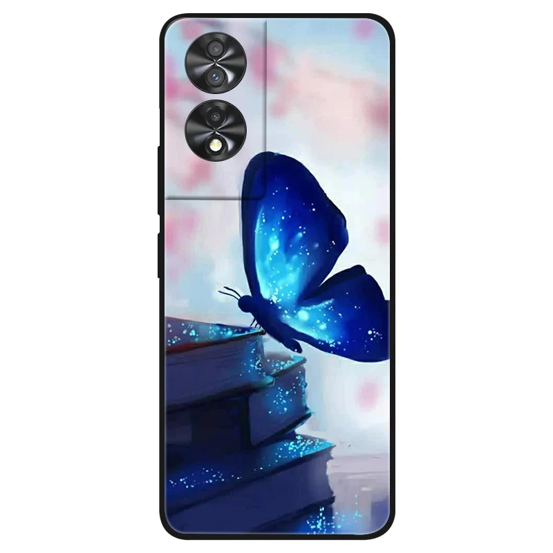Shockproof TPU Soft Silicone Phone Cover with Cute Painted Design