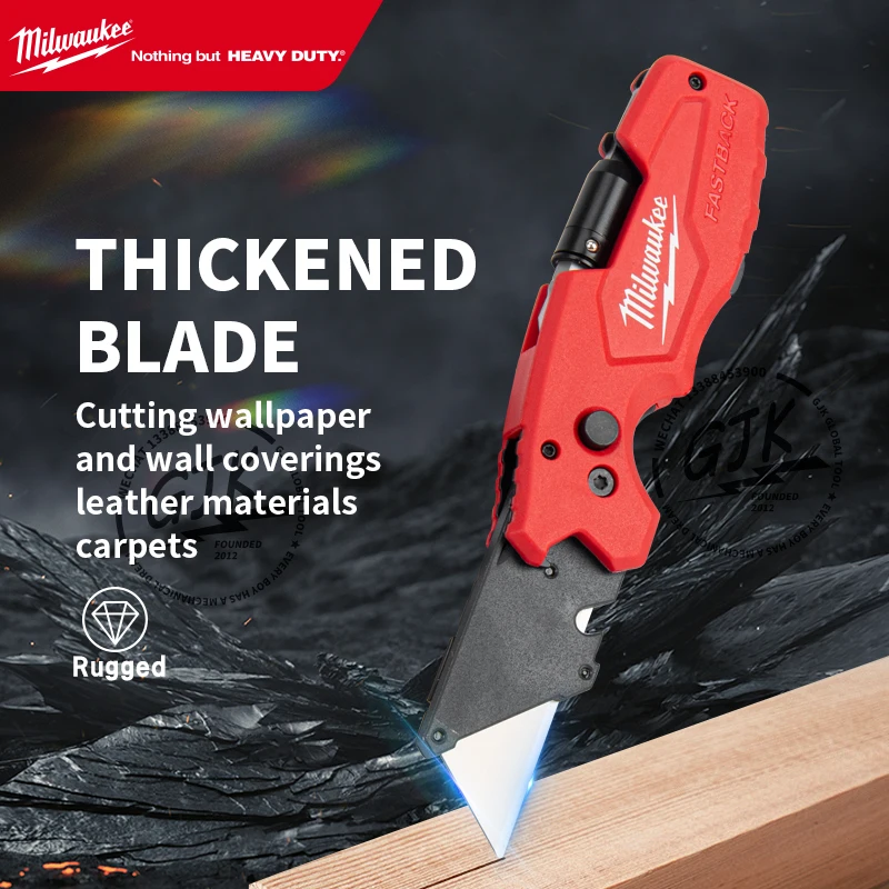 Milwaukee 48-22-1505 48-22-1535 Camouflage Outdoor Survival Folding Utility Knife