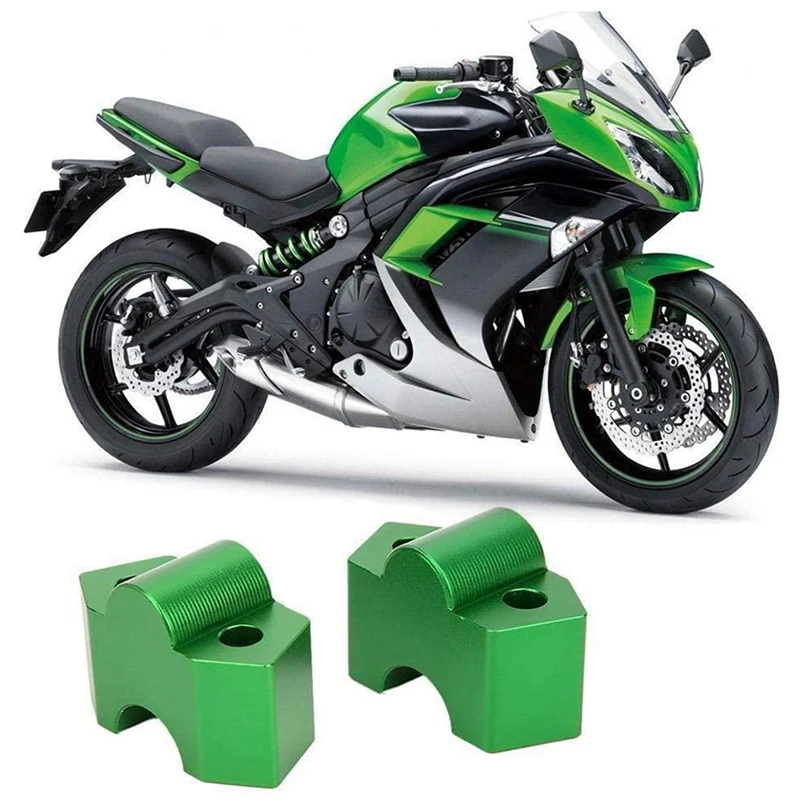 Moto Manubrio Riser Up Backs Moves Staffa Kit Manubrio Riser Mount Morsetto Per Kawasaki Vulcan S 650 Vn650 15-19