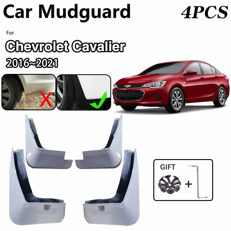 

Car Baking Paint MudFlaps For Chevrolet Cavalier 2021 Accessories 2016~2020 Mud Flaps Guards Splash Front Wheel Fender Mudguards