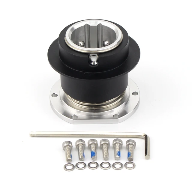 その他 QR1 fanatec Quick Release steering wheel Replacement QR1 Wheel-Side Steering Wheel Metal Quick