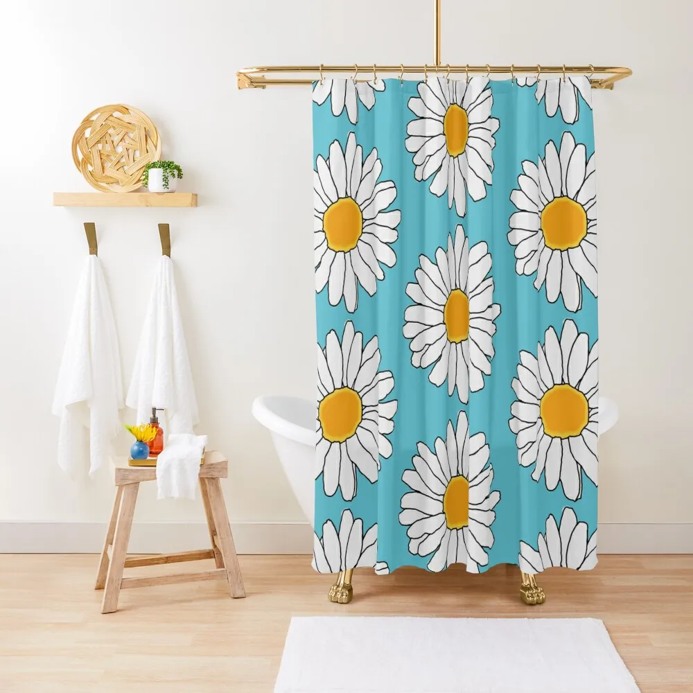 

Daisy Shower Curtain Bathroom Shower Set In The Bathroom For Shower Curtain