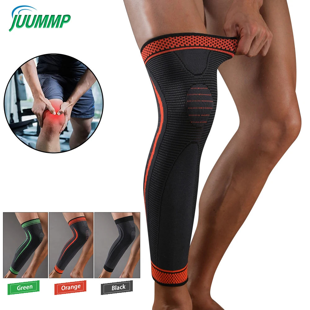 

Compression Leg Sleeves Knee Brace for Sports, Run, Basketball,Calf Knee Pain Relief, Improve Blood Circulation,for Men & Women