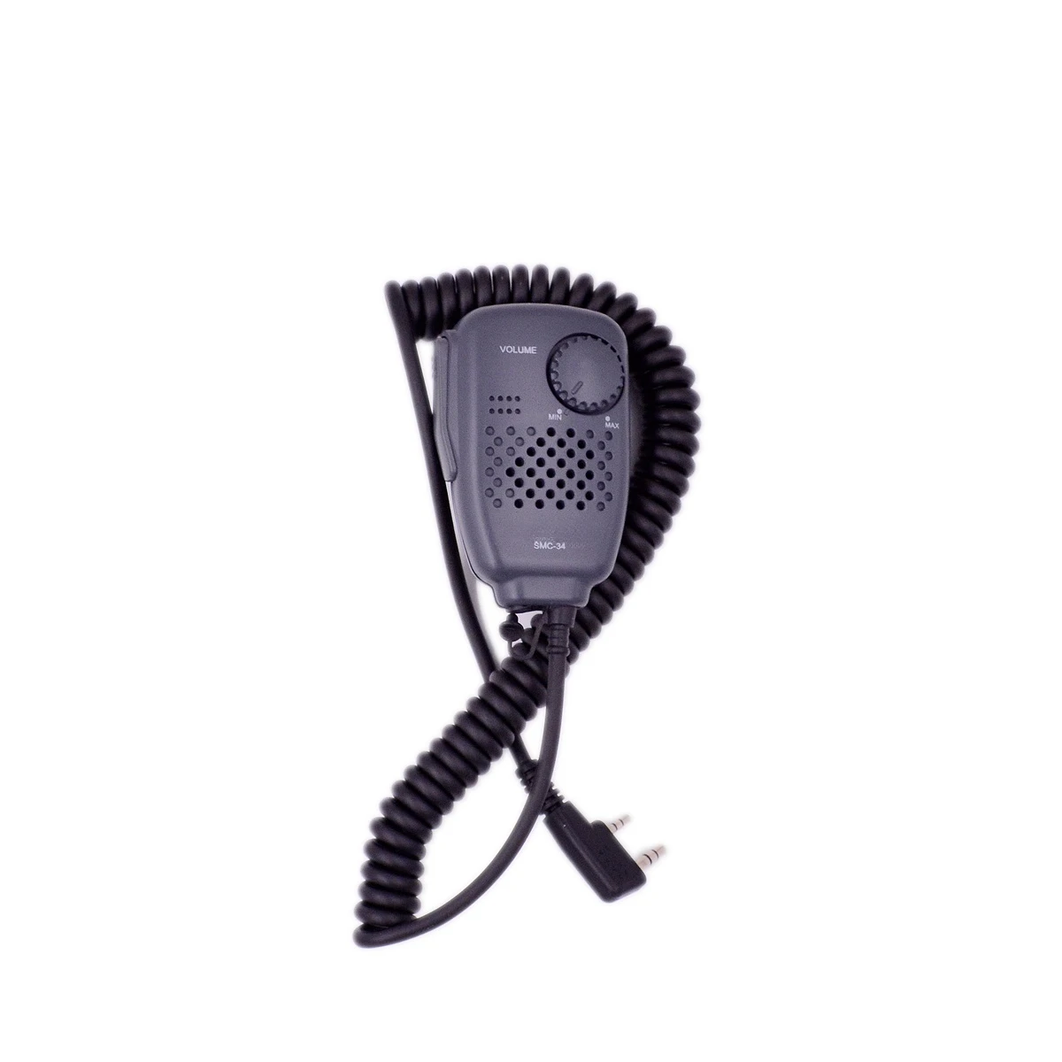 SMC34 Shoulder Microphone Adjust Volume Control for Baofeng Kenwood WOUXUN  TYT QYT K Plug Ham Two Way Radio Kplug 2 Pin PTT Mic - AliExpress
