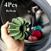 4CPS Laundry Ball Reusable Silicone Clothes Hair Cleaning Tools Pet Hair Remover Washing Machine Cat Hair Catcher Laundry Ball 3