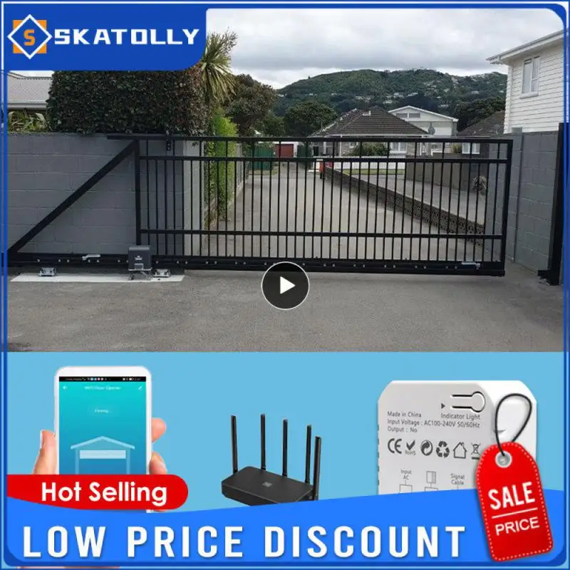 

Смарт-контроллер для открывания Гаражных дверей с датчиком