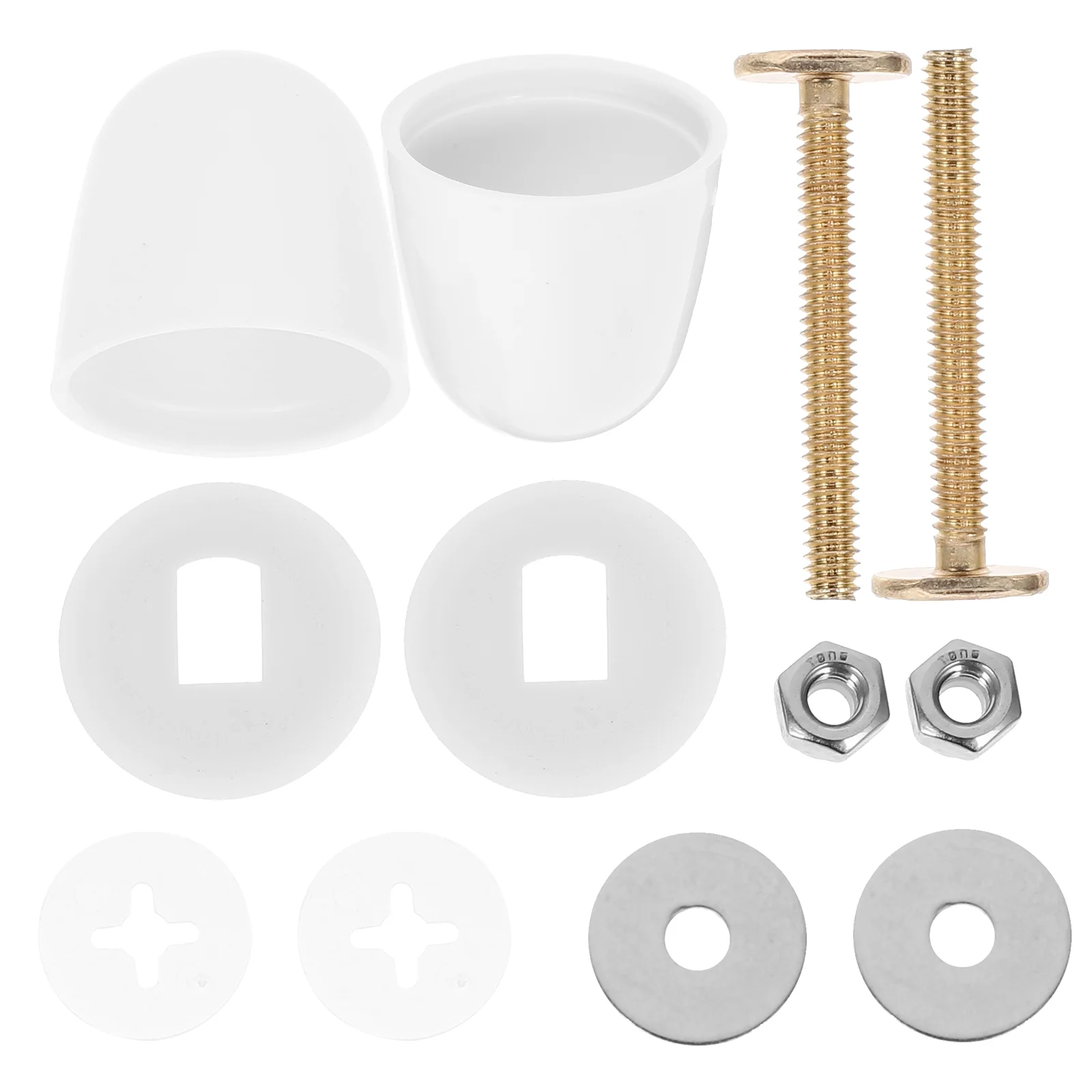 

Bolt Bathroom Fixing Screws Accessories for Stainless Steel Toilet Seat Bolts Replacement Kit