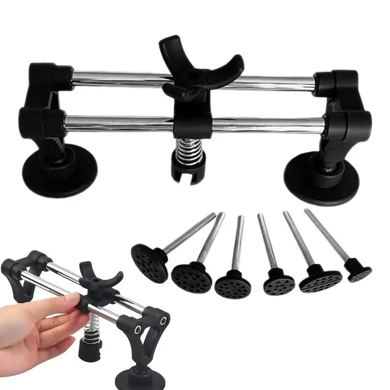 

Dent Repair Paint Free Puller For Dent Adjustable Car Dent Removal Kit With Gold Dent Lifter Bridge Puller Auto Body Dent Repair