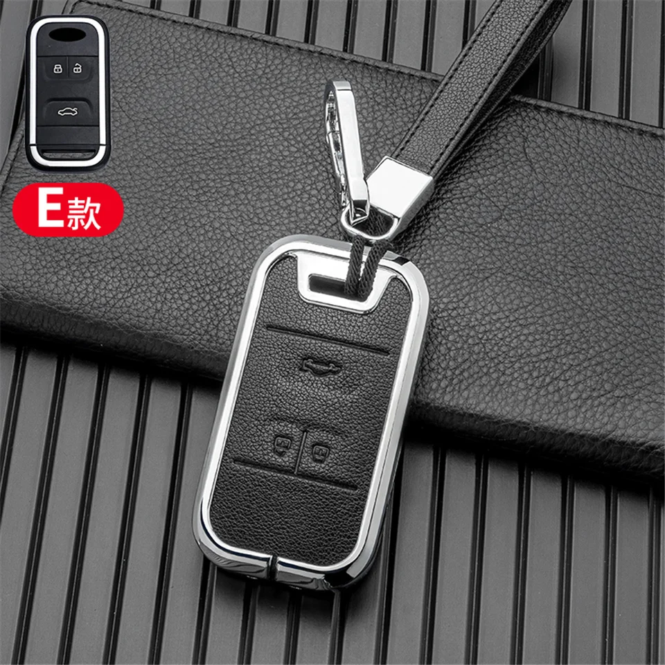 Cover per chiave/telecomando per Chery Tiggo 8 7 5X 2019 2020 Smart Keyless Remote Fob proteggi custodia portachiavi accessori per supporto auto-Styling - Sba4ec6d5b0ca4a798bc36a1edccf249a7