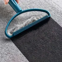 Double-Side Lint Remover Portable Pet Hair Remover Brush Manual Fluff  Remover Clothes Home Appliances Carpet Clothes Brush 1