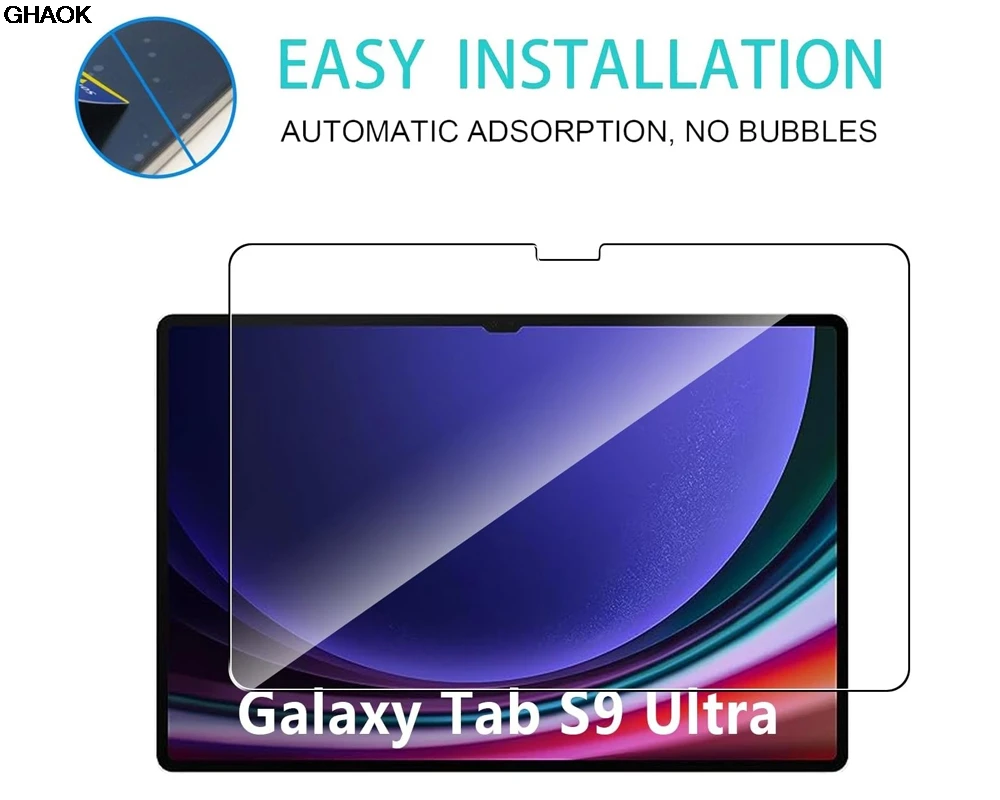 2-Pack Premium Clear 9H Tempered Glass Screen Protector