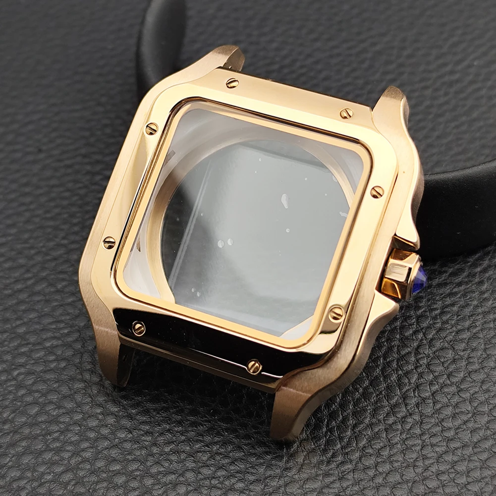 Stainless Steel Square Watch Case